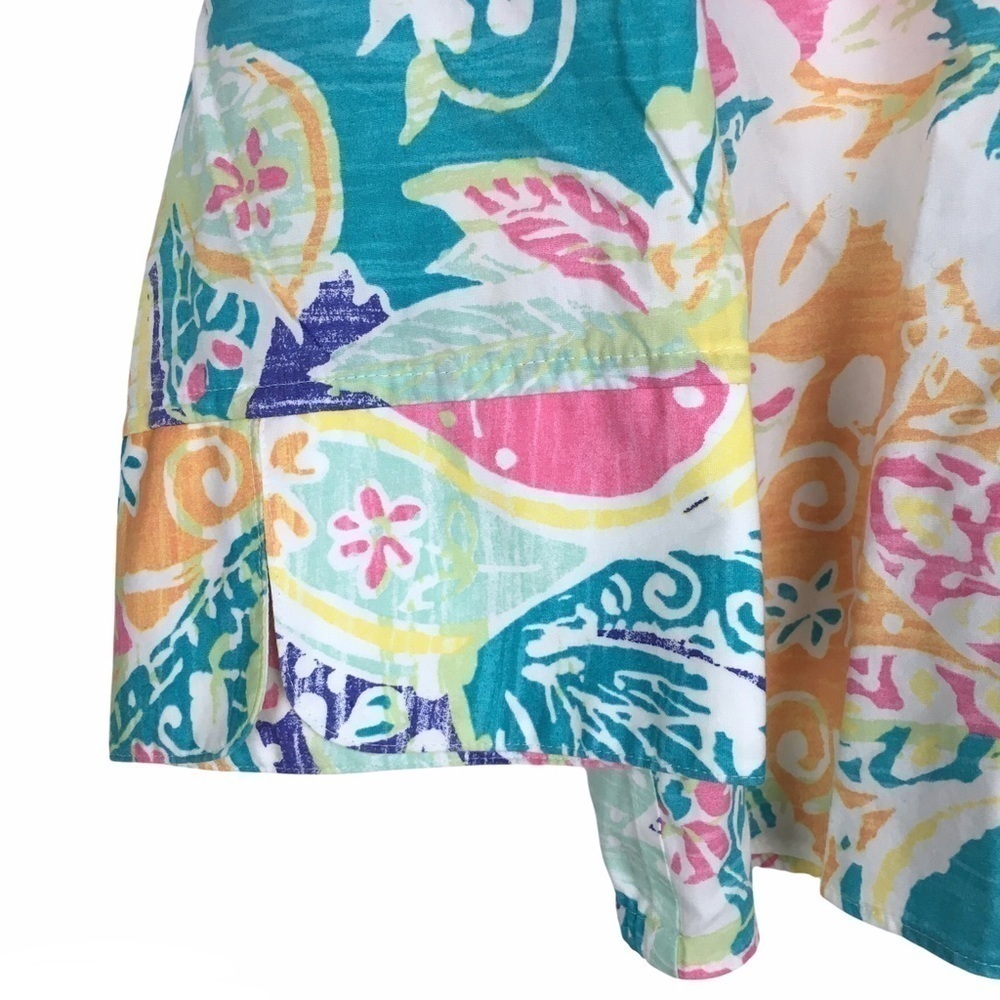 Chico’s Shacket Top Button Front Tie Front No Iro… - image 5